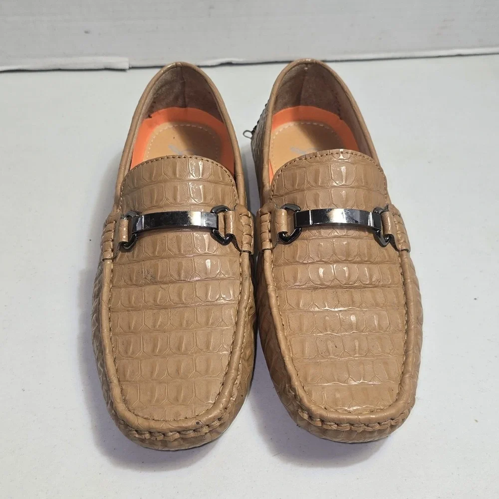 Jonsen Amy802A Brown Men's Loafer Boat Shoes Size 9.5 NWB